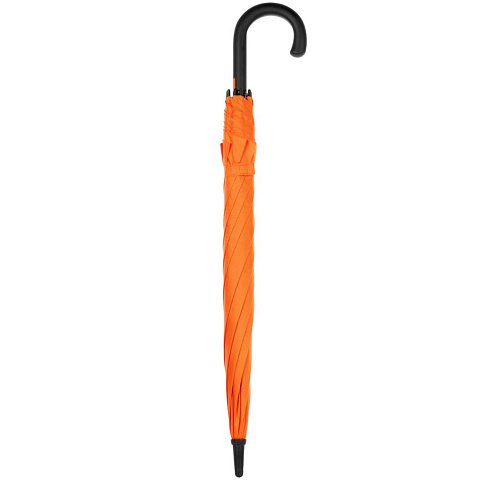 Зонт-трость Undercolor с цветными спицами, оранжевый - рис 5.