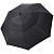 Зонт-трость Fiber Golf Air, черный - миниатюра