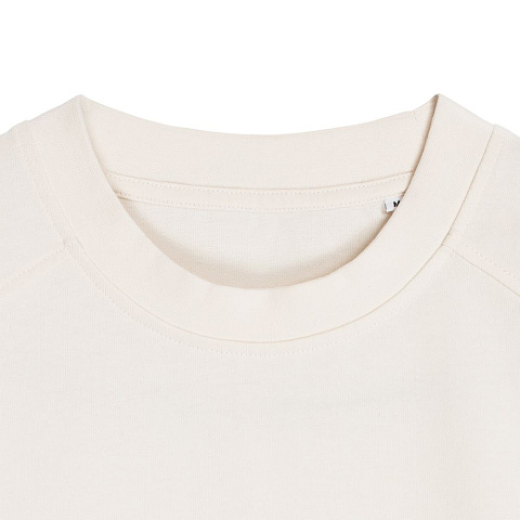 Футболка оверсайз унисекс Sideline, молочно-белая - рис 5.