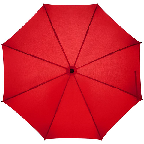 Зонт-трость Undercolor с цветными спицами, красный - рис 3.