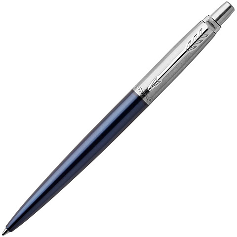 Ручка шариковая Parker Jotter Royal Blue CT - рис 2.