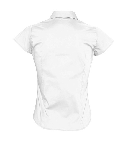 Рубашка женская с коротким рукавом Excess, белая - рис 3.