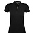 Рубашка поло женская Portland Women 200 черная - миниатюра