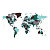 Деревянная Карта Мира настенная объемная 192x105 см (изумуруд) - миниатюра