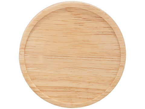 Керамическая чашка Hearth с деревянной крышкой-костером, черный/синий - рис 3.