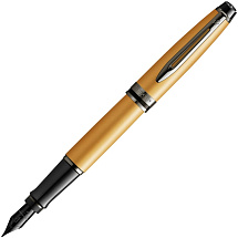 Перьевая ручка Waterman Expert GoldF BLK в подарочной упаковке