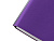 Блокнот А5 Scribe, гибкая обложка, 96 листов 80 гр/м2 , фиолетовый - миниатюра - рис 6.