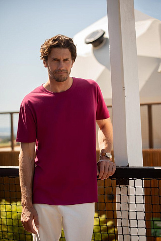 Футболка мужская Luanda, темно-коричневая - рис 5.