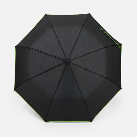 Зонт складной Edgeline, зеленое яблоко - рис 3.
