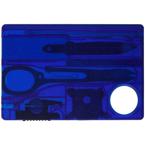 Набор инструментов SwissCard Lite, синий - рис 4.