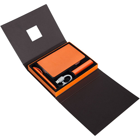 Коробка под набор Plus, черная с оранжевым - рис 5.