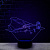 3D светильник Самолет Цессна - миниатюра - рис 3.