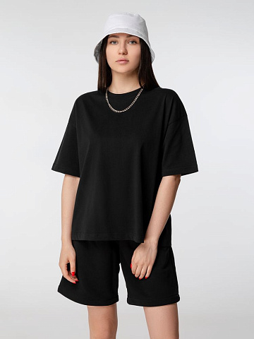 Футболка оверсайз женская Boxy Women, темно-серая (графит) - рис 5.