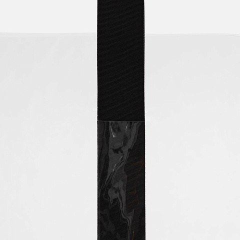 Шопер Clear Fest, ver.2, прозрачный с черными ручками - рис 7.