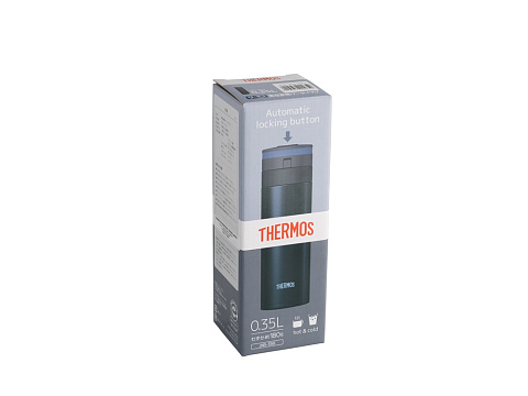 Термос из нерж. стали тм THERMOS JNS-350-BK 0.35L, черный - рис 3.