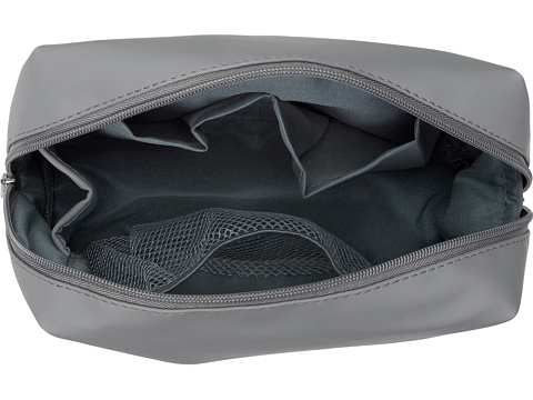 Органайзер для электроники и проводов из искусственной кожи Sofit, серый - рис 8.