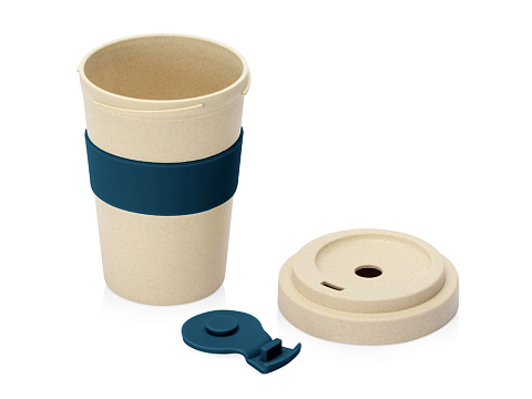 Стакан из пшеничного волокна Flava, petrol blue - рис 3.