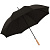 Зонт-трость Nature Stick AC, черный - миниатюра - рис 2.