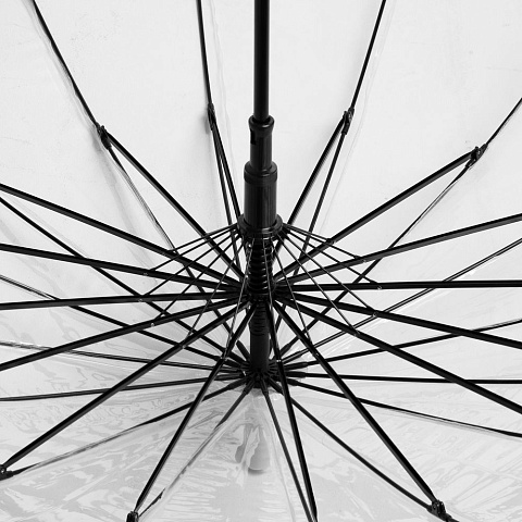 Прозрачный зонт-трость Clear 16 - рис 4.