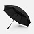 Зонт-трость Dome Double, черный - миниатюра