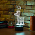 3D лампа Оленёнок - миниатюра - рис 2.