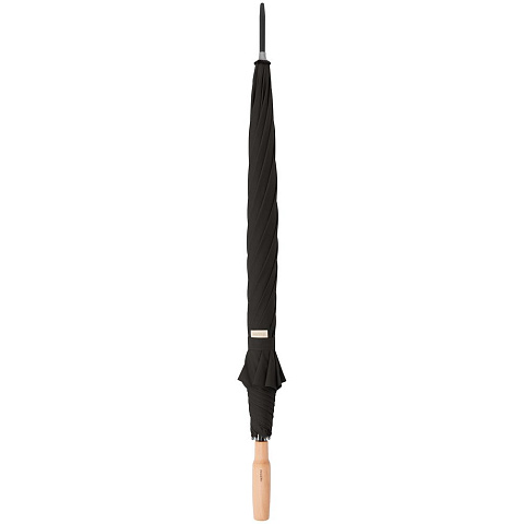 Зонт-трость Nature Stick AC, черный - рис 4.