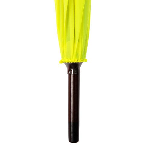 Зонт-трость Standard, желтый неон - рис 6.