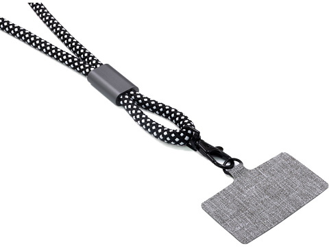 Ремешок-держатель для телефона на запястье Lany Wristband Eco, серый - рис 2.