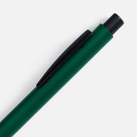 Ручка шариковая Pride, темно-зеленая - рис 4.