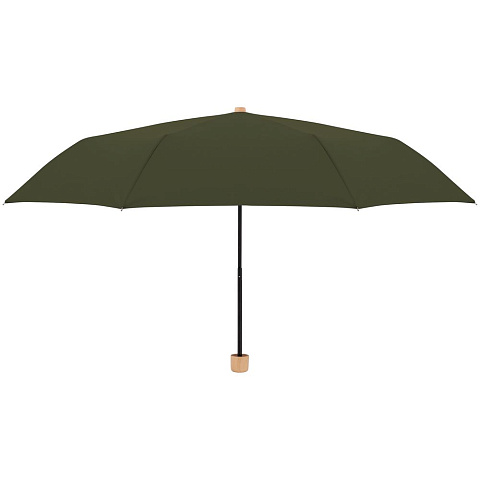 Зонт складной Nature Mini, зеленый - рис 3.