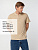 Рубашка поло мужская Summer 170, бежевая - миниатюра - рис 5.