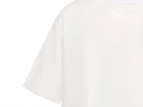 Футболка Kyoto из джерси 180 г/м2 с пич отделкой, унисекс, молочный - рис 9.