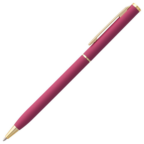 Ручка шариковая Hotel Gold, ver.2, матовая розовая - рис 4.