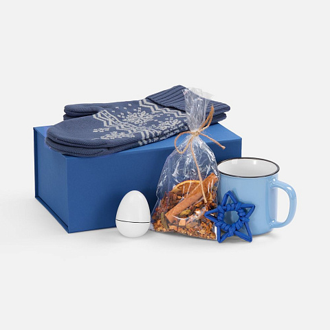 Набор Heart Warmer, голубой - рис 2.