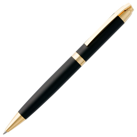 Ручка шариковая Razzo Gold, черная - рис 2.