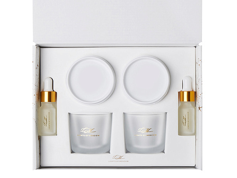 Набор для создания 2-х ароматических свечей: имбирный пряник, рождественская елка - рис 3.