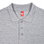 Рубашка поло мужская Adam, серый меланж - миниатюра - рис 4.
