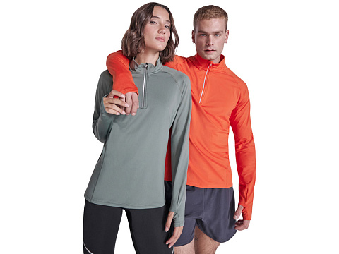 Лонгслив Estambul мужской, огненно-оранжевый - рис 8.