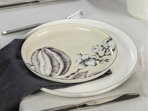 Тарелка Valerie Concept PLATE 2 WHT - рис 3.