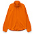 Куртка флисовая унисекс Fliska, оранжевая - миниатюра