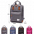 KAUKKO Модный вариативный рюкзак (малиновый) - миниатюра - рис 8.