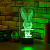 3D лампа Зайчонок - миниатюра - рис 2.