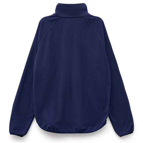 Куртка флисовая унисекс Fliska, темно-синяя - рис 3.