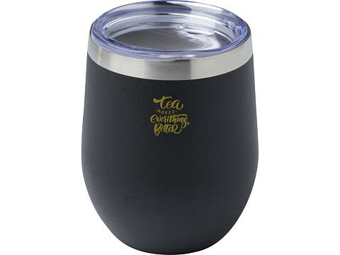 Corzo медная чашка с вакуумной изоляцией, сертифицированная согласно RCS, 350 мл - сплошной черный - рис 8.