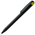 Ручка шариковая Prodir DS1 TMM Dot, черная с желтым - миниатюра - рис 2.