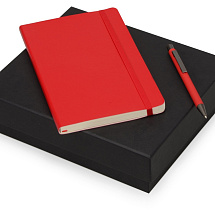 Подарочный набор Moleskine Van Gogh с блокнотом А5 Soft и ручкой, черный