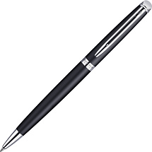 Шариковая ручка Waterman Hemisphere, цвет: MattBlack CT, стержень: Mblue