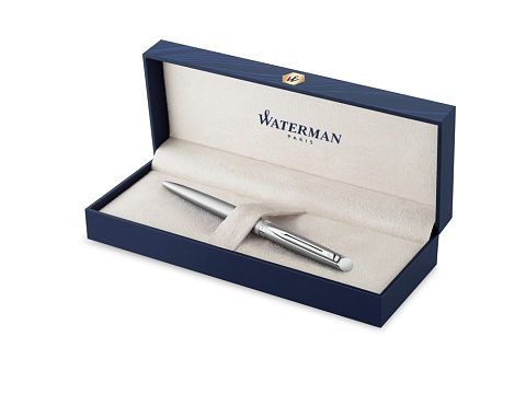 Шариковая ручка Waterman Hemisphere Entry Point Stainless Steel matte в подарочной упаковке - рис 2.