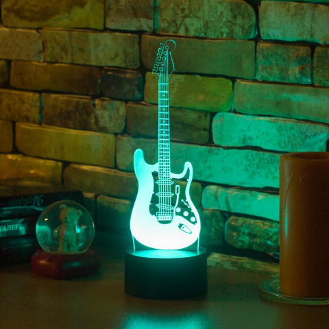 3D светильник Гитара - рис 6.