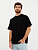 Футболка Oversize Premium, черная - миниатюра